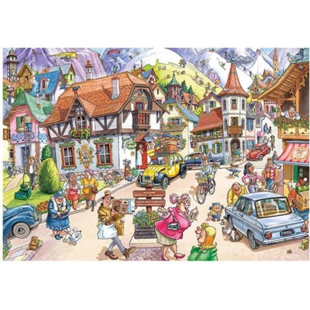 Puzzle Wasgij Mystery 20 – 1000 pièces - Jumbo - Jumbo Diset