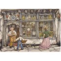 Puzzle Premium Collection - Anton Pieck, L'horloger - 1000 pcs - Jumbo Diset