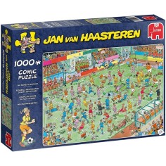 Puzzle - Jan van Haasteren - Wc Women's Soccer - 1000 pièces - Jumbo - Jumbo Diset