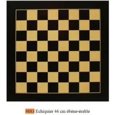 Echiquier 45 cm érable - ébène - Jeux classiques - Loisirs Nouveaux
