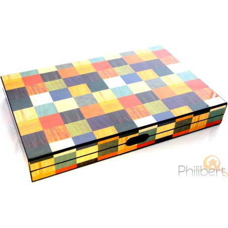 Backgammon Arlequin 38 cm - Jeux classiques - Loisirs Nouveaux