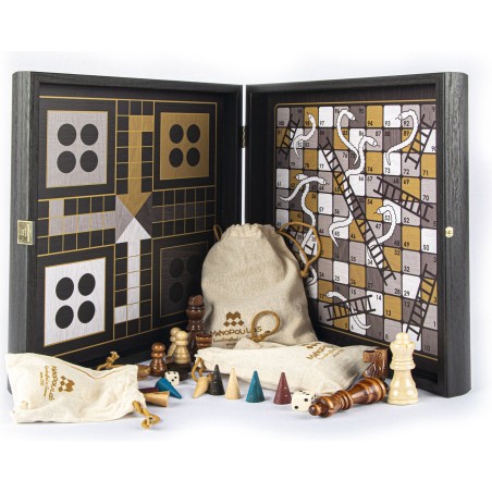 Coffret Combo 4 jeux en 1 - Jeux classiques - Manopoulos