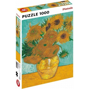 Puzzle - Van Gogh - Les Tournesols - 1000 pièces - Piatnik