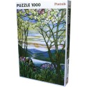 Puzzle -Tiffany - Magnolias et Iris - 1000 pièces - Piatnik