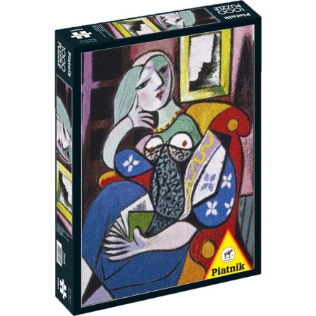Puzzle -Picasso - Femme avec un Livre - 1000 pièces - Jeux de société - Piatnik
