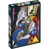 Puzzle Pablo Picasso - Femme avec un livre - 1000 pcs - Piatnik