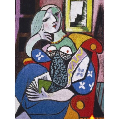 Puzzle -Picasso - Femme avec un Livre - 1000 pièces - Jeux de société - Piatnik