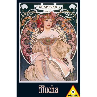 Puzzle- Mucha - Dreams- 1000 pièces - Piatnik