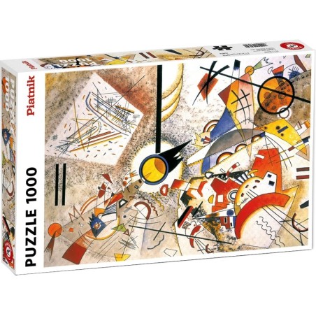 Puzzle - Kandinsky - Bustling Aquarelle - 1000 pièces - Jeux de société - Piatnik