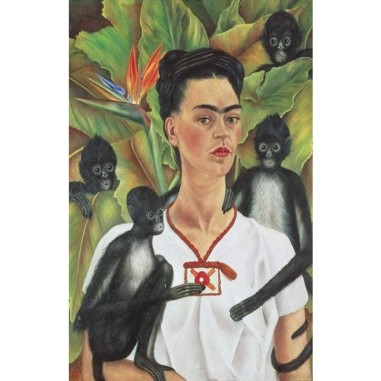 Puzzle - Frida Kahlo - Autoportrait - 1000 pièces - Jeux de société - Piatnik