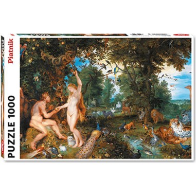 Puzzle - Brueghel & Rubens - Eden - 1000 pièces - Piatnik