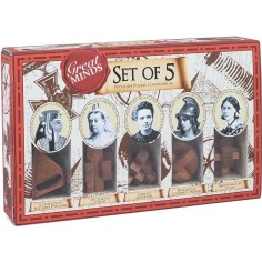 Great Minds - Women's Set of 5 Puzzles - Professor Puzzle