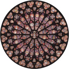 Rosace Notre Dame - 80 pièces - Jeux classiques - Pmwd - Puzzle Michèle Wilson 2