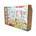 Puzzle bois - Goûter imaginaire - 12 pcs - Puzzle Michèle Wilson