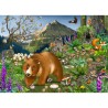 Puzzle bois - En montagne - 100 pcs - Puzzle Michèle Wilson