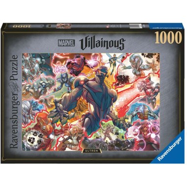 Puzzle 1000 pièces : Collection Marvel Villainous : Ultron - Ravensburger