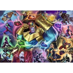 Puzzle 1000 pièces : collection marvel villainous : thanos - Ravensburger 2
