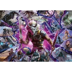 Puzzle 1000 pièces : collection marvel villainous : killmonger - Ravensburger 2