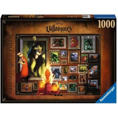 Puzzle 1000 pièces : Scar - Collection Disney Villainous - Ravensburger