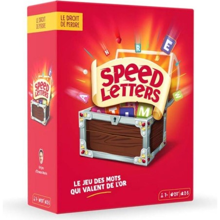 Speed Letters - ledroitdeperdre.com - Jeux de société - Le Droit De Perdre