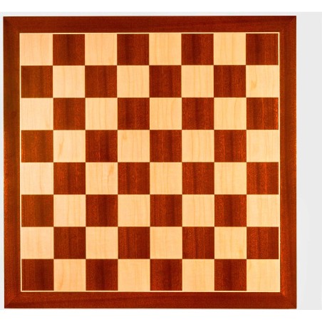 Echiquier Rechapados en Acajou 40/350/13 - Loisirs Nouveaux - Jeux classiques - Rechapados Ferrer