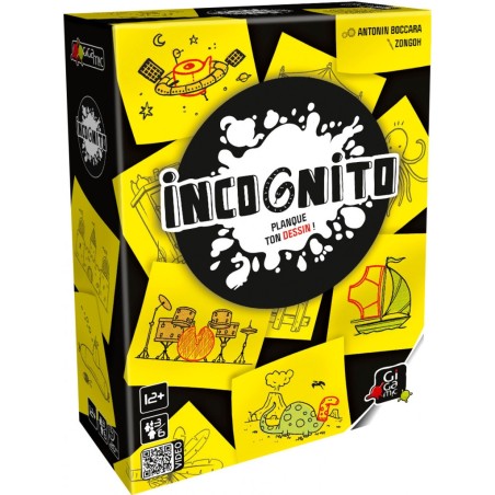Incognito Jeu de dessin et d'ambiance dès 12 ans - Gigamic