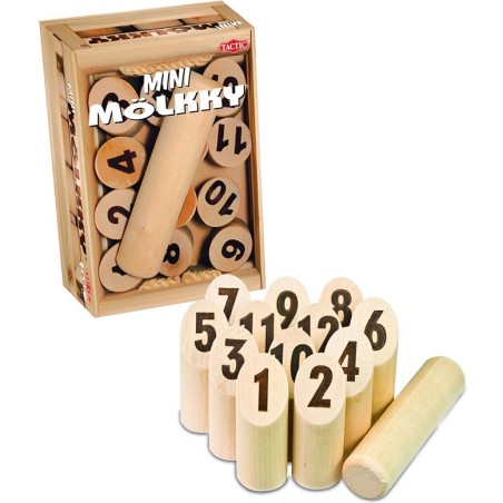 Mölkky Mini - Jeux classiques - Jeux de société - Tactic