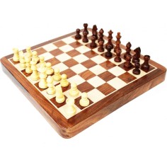 Echiquier Pliant 30cm Roi 56mm - Puzzle Michèle Wilson - Pmwd - Jeux classiques - Wilson Jeux 2