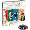 Puzzle 500 pièces Harry Potter - Les 4 Maisons - Winning Moves
