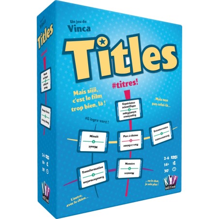 Titles - Kyf Edition - Jeux de société - Kyf Editions