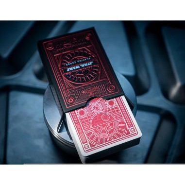 Star Wars Rouge - Jeux de cartes- Bicycle - Loisirs Nouveaux