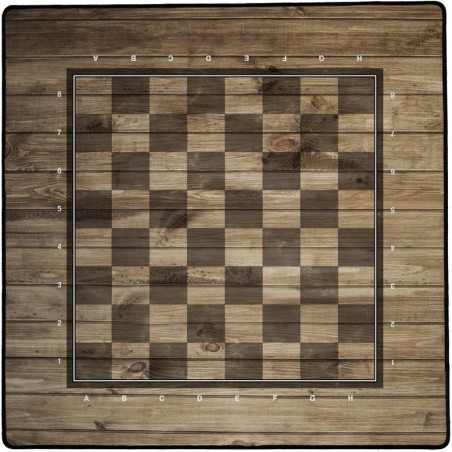 Tapis Echecs Bois - 40 X 40 cm - Offline Edition - Accessoires - Offline Distribution
