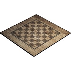 Tapis Echecs Bois - 40 X 40 cm - Offline Edition - Accessoires - Offline Distribution 2