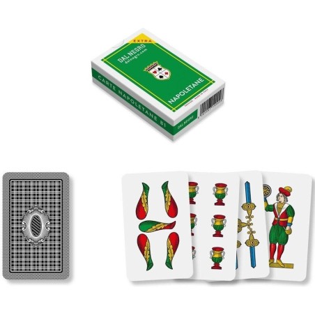 Jeu de 40 cartes italiennes - scopa - Napolitaine - Jeux classiques - Dal Negro