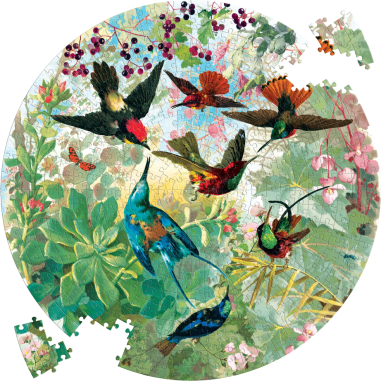 Puzzle Hummingbirds - Colibris 500 pcs - Eeboo