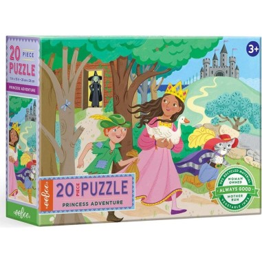 Puzzle - Aventure de Princesse - 20 Pièces - Eeboo