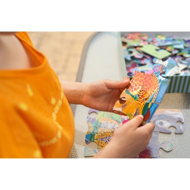 Puzzle - Planète Terre - 100 Pièces - Jeux classiques - Eeboo