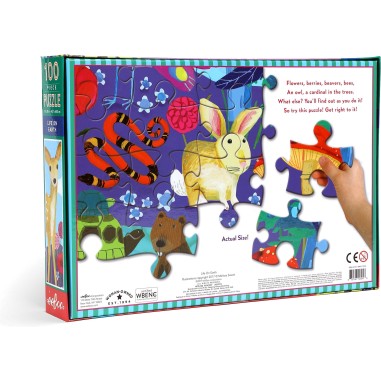 Puzzle - La Vie sur Terre - 100 pièces - Puzzle Michèle Wilson - Pmwd - Jeux classiques - Eeboo