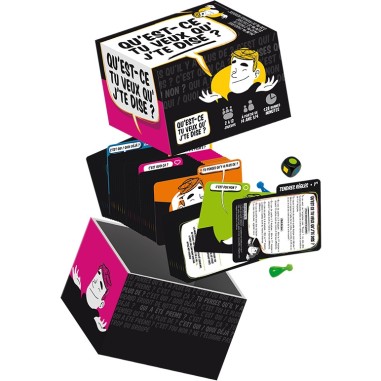 Qu'est-ce tu veux qu'j'te dise - Jeux de société - Bières et Cookies à 10h21