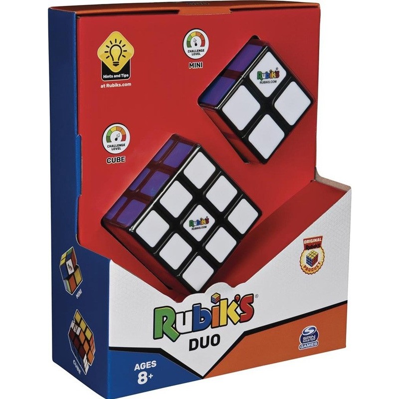 Rubik's Cube Coffret Duo 3x3 + 2x2 Spinmaster