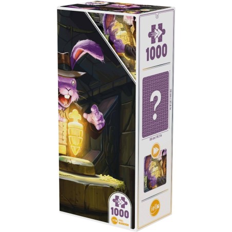 Puzzle Twist - Bunny Kingdom Explorer - 1000 Pièces - Jeux classiques - Iello