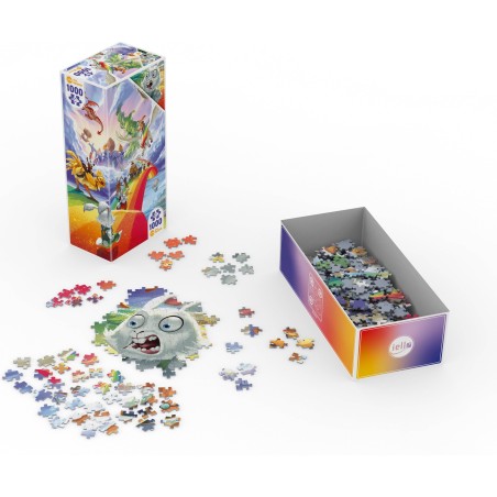Puzzle Twist - Bunny Kingdom In The Sky - 1000 Pièces - Jeux classiques - Iello