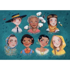 Puzzle - Pionnières - 100 Pièces - Puzzle - Pmwd - Jeux classiques - Michèle Wilson 2