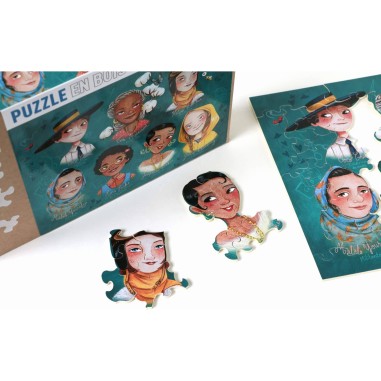 Puzzle - Pionnières - 100 Pièces - Puzzle - Pmwd - Jeux classiques - Michèle Wilson