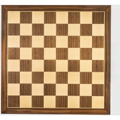 Echiquier Rechapados en Noyer 40/350/13 - Jeux classiques - Loisirs Nouveaux