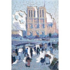 Puzzle - Maximilien Luce - Notre-Dame - 250 Pièces - Pmwd - Jeux classiques - Puzzle Michèle Wilson 2