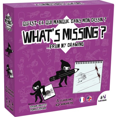 What's Missing? Edition Violette - Jeux de société - Ludonaute