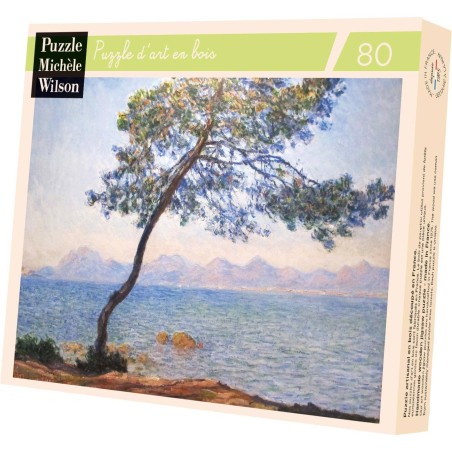 Puzzle - Monet - Cap d'Antibes - 80 Pièces - Puzzle - Pmwd - Jeux classiques - Michèle Wilson