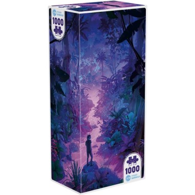 Puzzle Universe - Neon Forest - 1000 Pièces - Jeux classiques - Iello