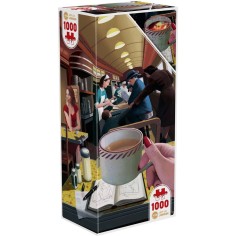 Puzzle Twist - Blue Plate Special - 1000 Pièces - Jeux classiques - Iello 2